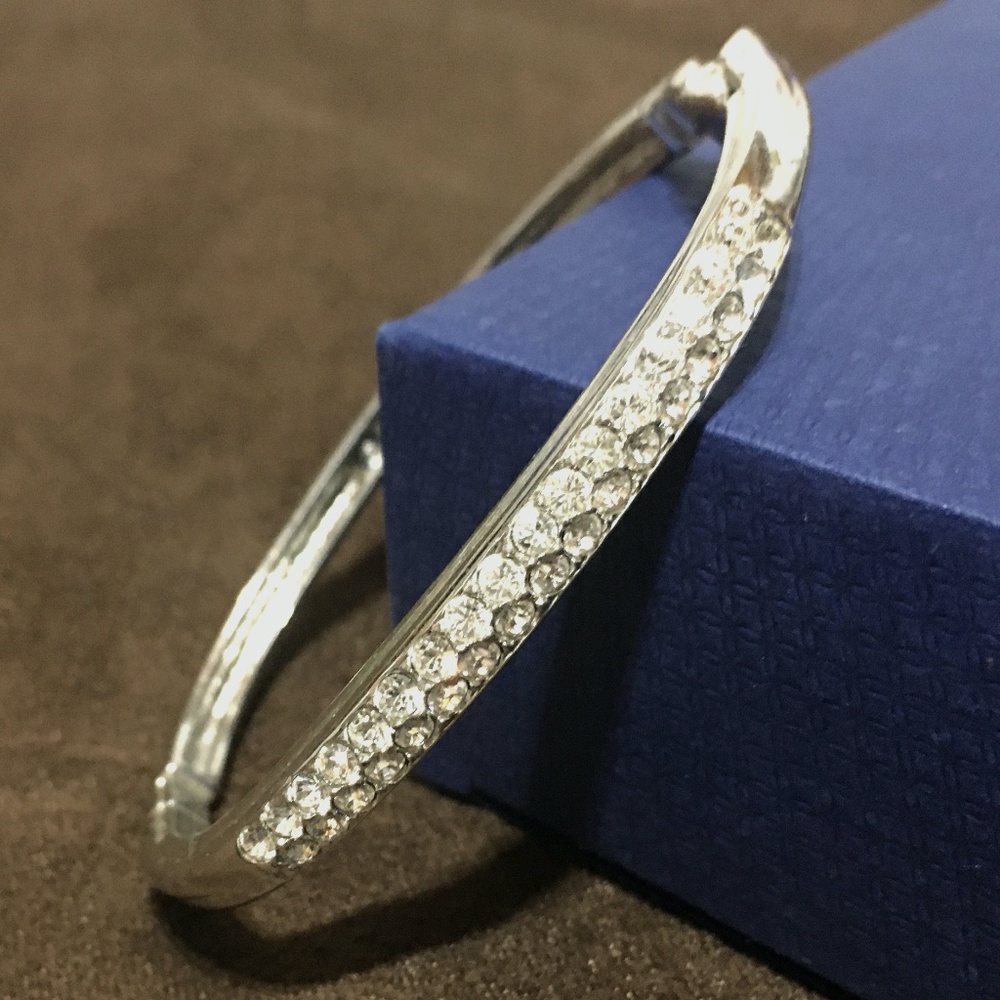 Swarovski Hinged Crystal Bracelet